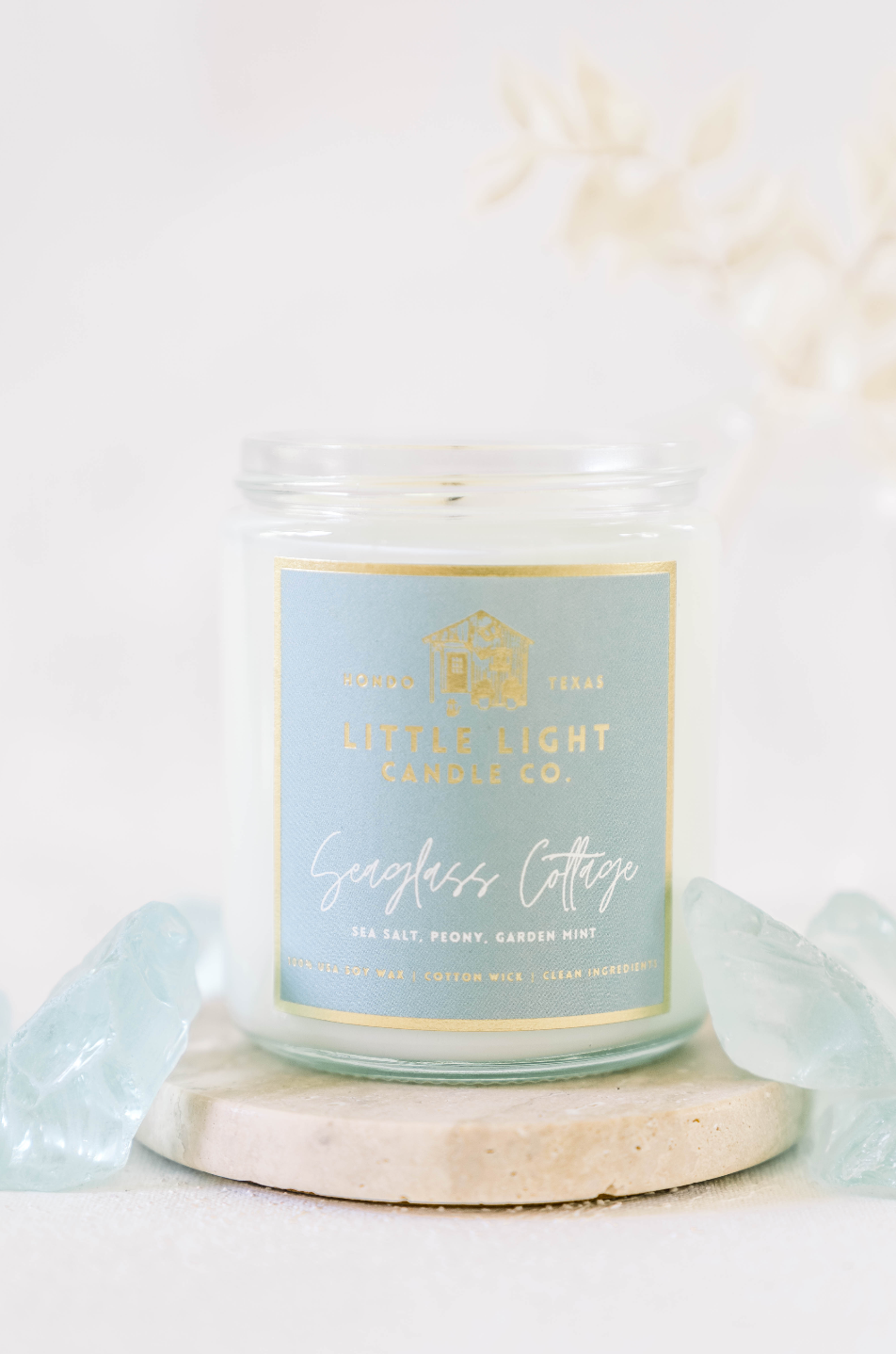 Seaglass Cottage Candle