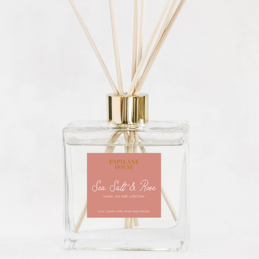 Sea Salt & Rose Reed Diffuser