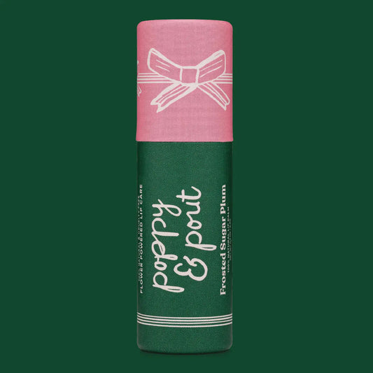 Poppy & Pout Lip Balm - Frosted Sugar Plum