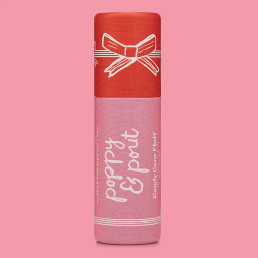 Poppy & Pout Lip Balm - Candy Cane Fluff