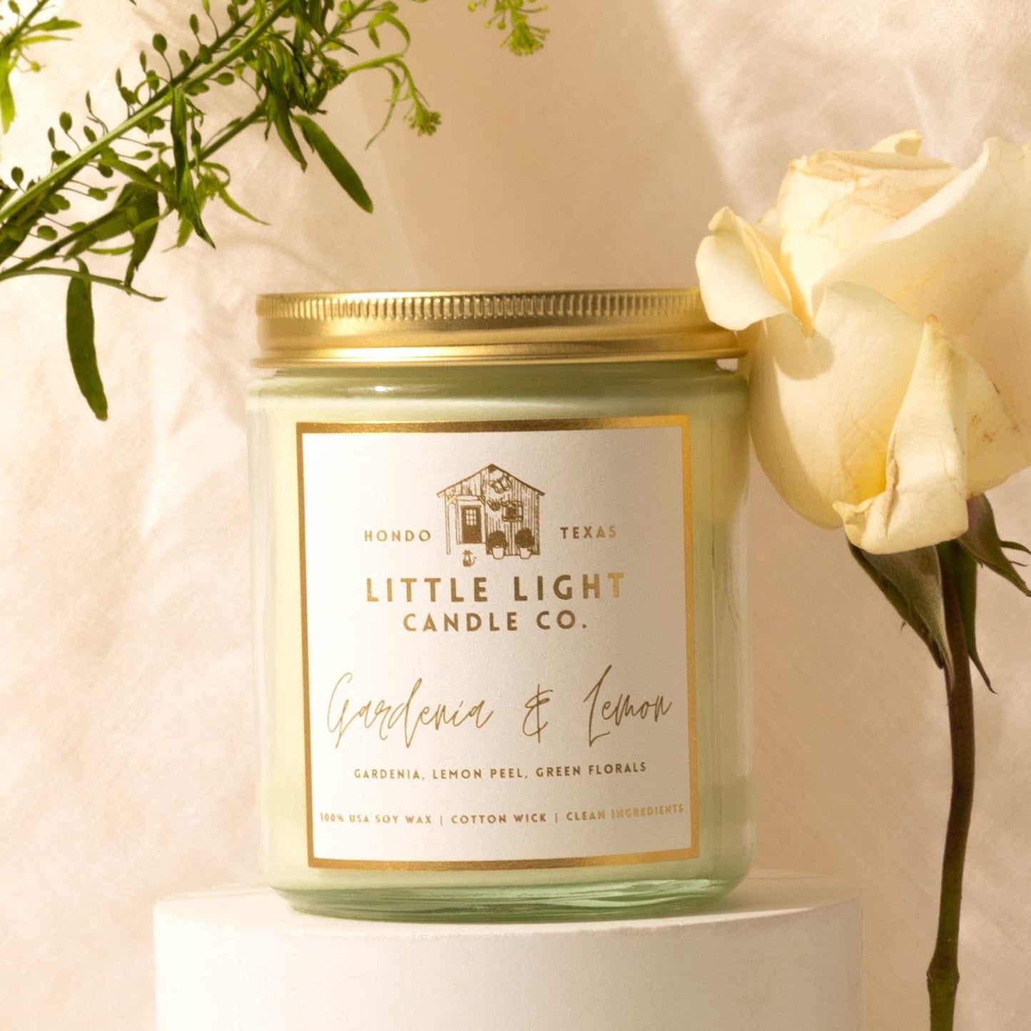 Gardenia & Lemon Jar