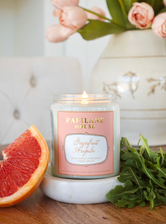 Grapefruit Arugula Candle