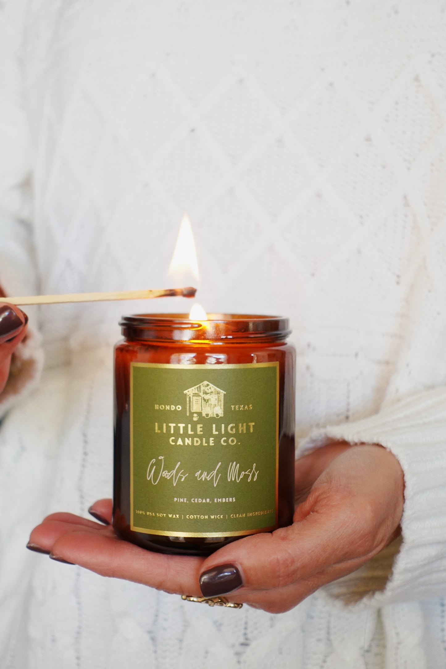 Woods & Moss Candle