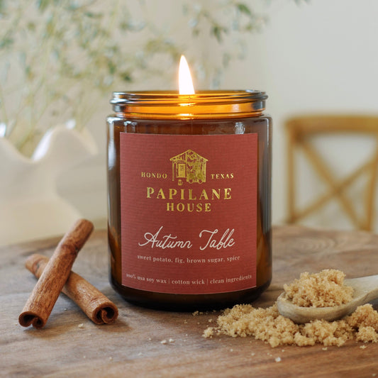 Autumn Table Candle