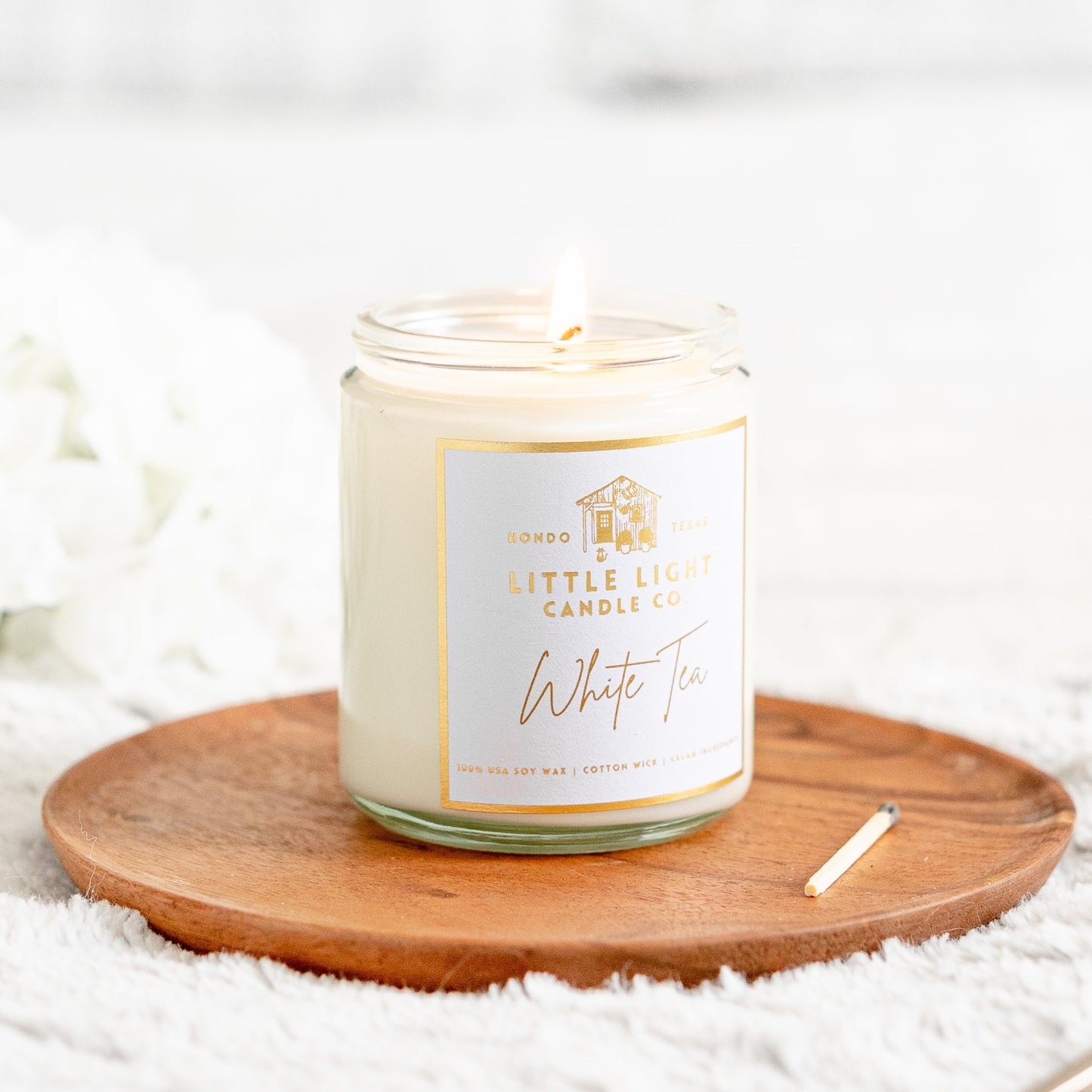 White Tea Candle