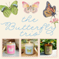 Butterfly Trio Candle Set