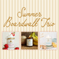 Summer Boardwalk Candle Trio
