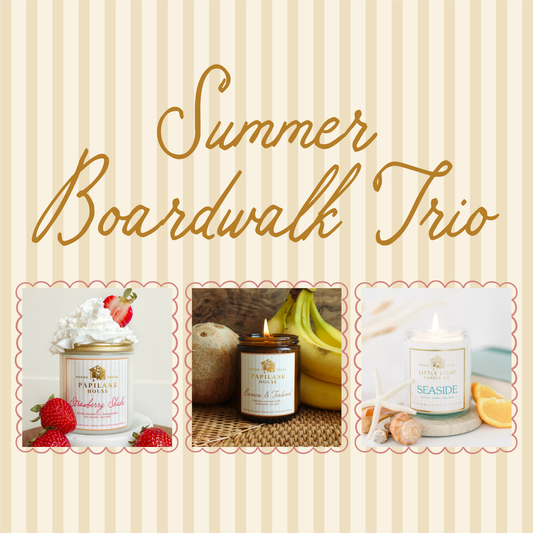Summer Boardwalk Candle Trio
