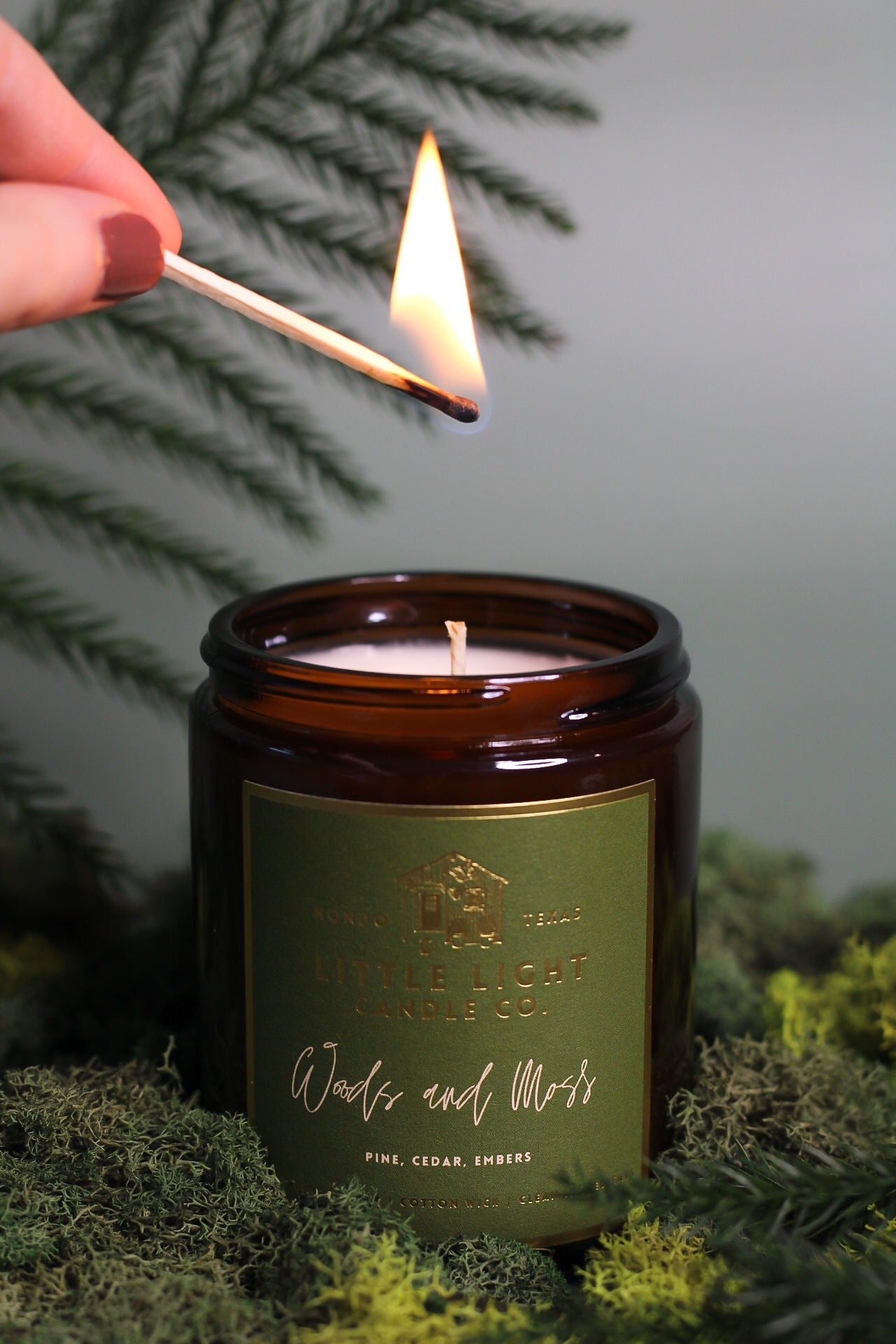 Woods & Moss Candle