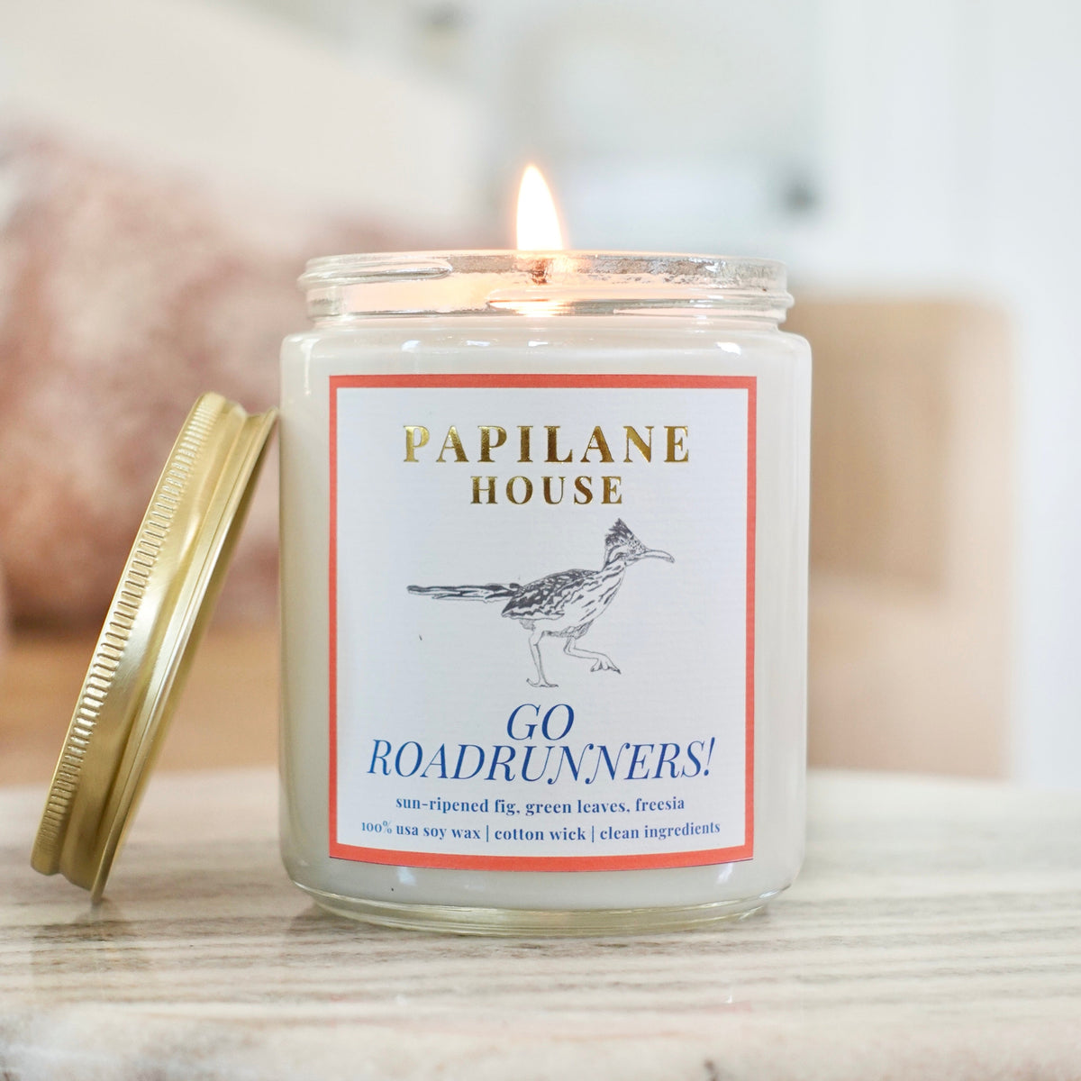 Go Roadrunners Candle