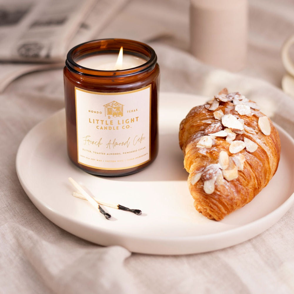 French Almond Cake Candle