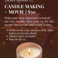 Autumn Candle Making + Movie Night - Nov. 19th