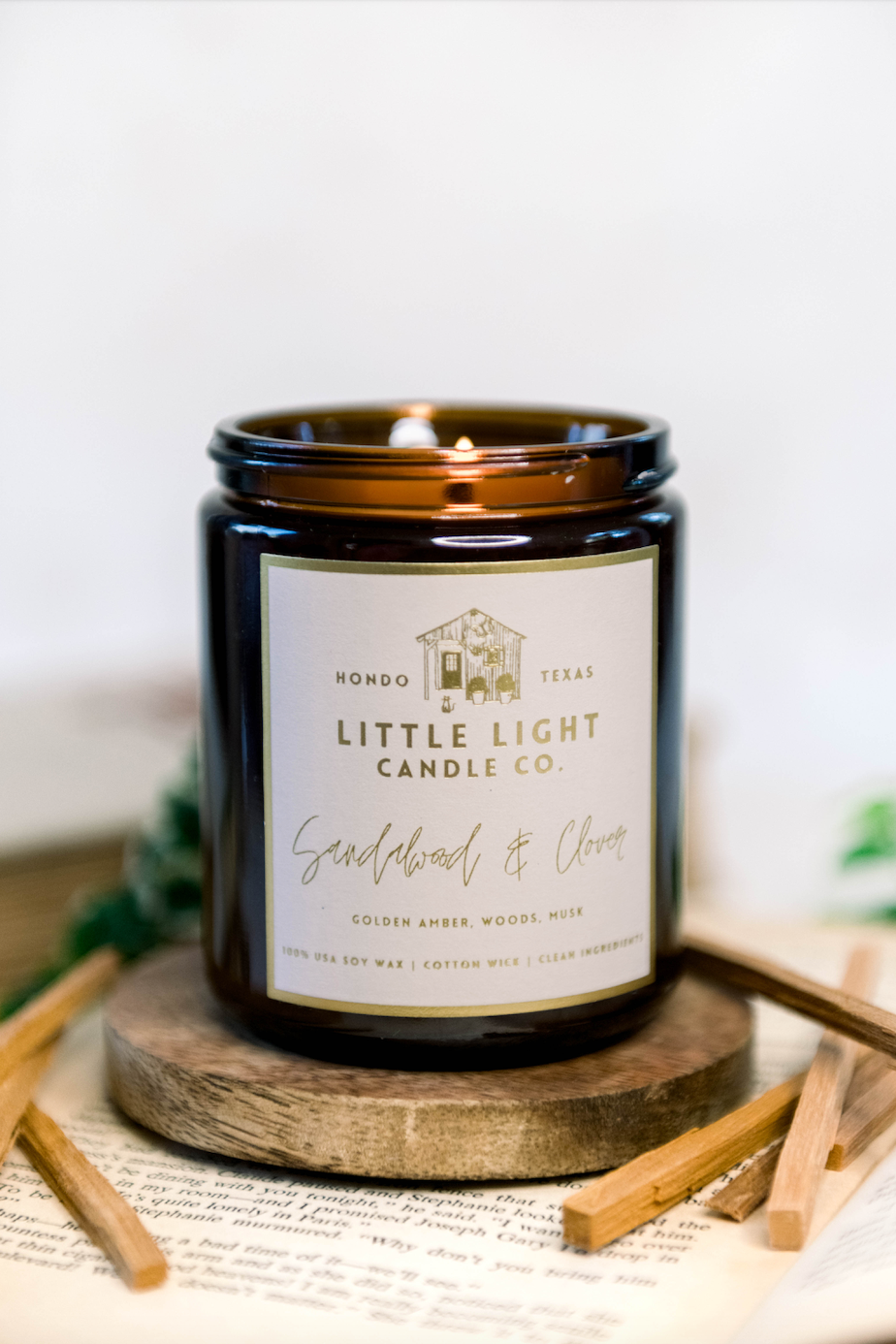 Sandalwood & Clover Jar