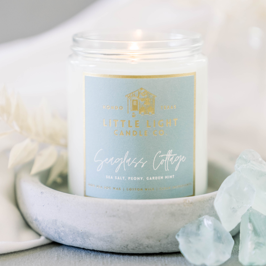 Seaglass Cottage Candle